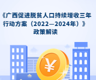 （文字解读+图解）《广西促进脱贫人口持续增收三年行动方案（2022—2024年）》政策解读